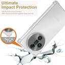 Wanyuexes Case for Oppo Find X7 Ultra Case, PHY110 Case, Soft Clear TPU Phone Cases, Slim Silicone Protective Shockproof Transparent Cover for Oppo Find X7 Ultra 5G Crystal Clear - 7