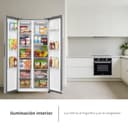 Corberó – Frigorífico Americano | CFSBSM460NFX | 460L | 177.5cm | No Frost | Motor Inverter |41 dB | Display en la puerta | Súper Enfriamiento | Súper Congelación | Inox - 8