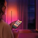 Philips Hue White and Color Ambiance Gradient Signe, Lampada da Terra LED, Piantana Smart, Lampada da Terra Design con Bluetooth, Bianca - 7