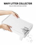 PETKIT Easy-Step Pedal for Entry and Exit, Compatible with Pura X, Pura Max, Pura Max 2, Purobot Max Pro and Purobot Ultra, Cat Litter Trapping, Scatter Control, Easy Clean - 4