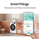 Samsung WW90DG5G34AEEG Waschmaschine WW5100D SLIM, 9 kg, EEK: A (-10%), Nur 48 cm tief, Dampfprogramm, AI Energy Mode, Ecobubble, WiFi, Mikroplastik-Programm, AI Wash, SuperSpeed 39 Min., Weiß - 8