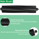 EATBALE Replacement Parts for ECOVACS DEEBOT X2 Omni / X2 / X2 Pro Robot Vacuum Cleaners 4 Dust Bag 4 HEPA Filter 4 Mop Cloth 1 Main Brush 6 Side Brush Attachment Accessories Kit Spare Parts - 2
