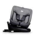 Kinderkraft I-GROW Kindersitz 0-36 kg, I-SIZE 40-150 cm, 360 grad drehbar, Kinderautositz mit Isofix station, FWF und RWF, Verstellbare Kopfstütze/Rückenlehne mit Liegeposition, Grau - 10