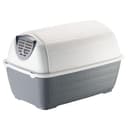 Ferplast Cuccia da Esterno per Cani Kenny Mini Casetta per Cani in Resina Termoplastica Resistente Urti e Raggi Uv, Sistema di Drenaggio, Griglia per L'Aerazione, Smontabile, 40 X 66 X 40 cm - 3