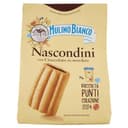 Mulino Bianco Biscotti Frollini Nascondini con Cioccolato, Colazione Ricca di Gusto - 600 gr - 1