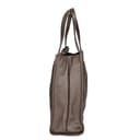 Gave Lux Borsa a Spalla in Vera Pelle Dollaro Donna Marrone Scuro Made in Italy Design Artigianale - 4