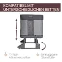 Chicco Next2Me Forever, 3-in-1-Babybett für Neugeborene, Bistellbett, das zu einem Montessori-Bett wird, bis 4 Jahre (22 kg), verstellbare Höhe, gute Luftzirkulation, 4 Räder, inklusive Matratze - 7