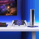 NEWDERY Ladestation für PS-Portal, tragbare Ladestation mit RGB-Licht und Typ-C-Kabel, hüllenfreundlicher Magnetanschluss Ladeständer für PlayStation Portal Remote Player - 8