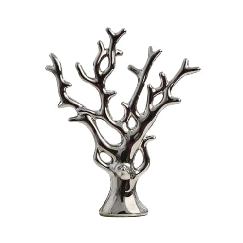 AMSLSIU Decorazione artigianale Ornamenti per soggiorno Ceramica minimalista Scultura in albero di corallo Ceramica Artigianato in moderna creativa