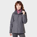 Berghaus Women's Maitland Gemini GORE-TEX® 3-in-1 Jacket with Removable Fleece Midlayer & Adjustable Hood, Waterproof (UK, Numeric, 14, Regular, Regular, Grey) - 7