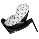JYOKO Kids Funda de algodón para Silla de Coche Compatible con Maxi Cosi Pearl 360 y Mica Pro I-Size (Raccoon) - 4