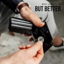 Berliner Bags Portafoglio Uomo in Vera Pelle con Protezione RFID, 4 Carte, 2 Scomparti Banconote, Portamonete, Tasca Documenti, Gettone Carrello, Scatola Regalo – Nero - 9