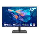 BenQ PD3205U 32 Zoll 4K Monitor für Grafiker, IPS, AQCOLOR-Technologie, 99 % sRGB, 99 % Rec. 709, Delta E ≤ 3, Werkseitig Kalibriert, Uniformity, 90W USB-C, HDMI, DP, KVM, Kompatibel mit MacBook - 1