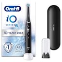 Oral-B iO Series 6 Adulte Brosse à dents rotative Noir - 1