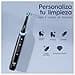 Oral-B iO 5 Cepillo de Dientes Eléctrico Negro Con 3 Cabezales y 1 Estuche de Viaje Blanco, 5 Modos De Cepillado Con Blanqueamiento Dental y Modo Sensible, Sensor De Presión, Diseñado por Braun - 3