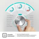 Hisense WF3S1045BW3 - Lavadora, Clase A, 10.5 kg, Auto Dosificación, Conectividad WiFi, Monitor de Consumo, Hygiene Guard, Función Vapor 99.9%, Lavado Rápido, PureJet, Blanco - 12