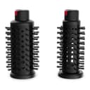 Rowenta x Karl Lagerfeld CF961L K/Pro Stylist rotierende Warmluftbürste, Glanz-Booster, vielseitige Looks, zwei Bürsten, alle Haartypen, trocknen und stylen gleichzeitig, Schwarz/Rot - 8