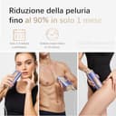 Haarlosy Epilatore Luce Pulsata con Ghiaccio - 3 IN 1 IPL Epilatore Laser per Donna e Uomo, 9 Livelli di Energia Regolabile Adatto a Corpo, Viso, Ascelle, Gambe Sensibili LCN1206 - 6