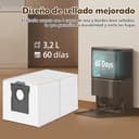 12 Bolsas de Polvo para Dreame L20/X40/X50 Ultra Complete, L10s/L10/L40 Ultra, L40s/L50/L10s Pro Ultra, para Mova E30/E40/P50/P50s Ultra Aspiradora, Bolsas Desechables de Gran Capacidad de 3,2L - 4