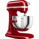 KitchenAid Robot da Cucina - Artisan - Robot da cucina multifunzione con ciotola sollevabile - Con 5 accessori - 5,6L - Rosso imperiale - 4