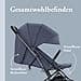 Inglesina Sketch Pushchair Lightweight and Compact, Blue, Comfortable, up to 17 kg, One-Handed Fold, UPF 50+ - 2