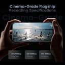 realme GT 8 Pro 5G-Smartphone 16+512 GB, 6,79-Zoll-Bildschirm, 120-Hz-Display, 120-W-SuperVOOC-Ladung, 7000-mAh-Akku, 300-MP-Kamera, Qualcomm Snapdragon 8 Elite Gen 5, IP69 - 4