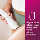 Philips Depiladora Mujer Serie 8000, 6 en 1, Para Cuerpo, Cara, Pies y Bikini, Uso en Seco o Humedo, Piel Suave desde Casa, Cabezal Ceramico, BRE715/00, Blanco - 5