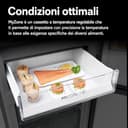Haier 2D 60 Serie 5 Pro, Frigorifero combinato No Frost 60 cm Classe A con Air Surround, My Zone e Humidity Zone, 409 L, A×P×L 205×66,7×59,5 cm, Inox Scuro – HDPW5620ANPD - 7