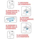 TONERPRO - Toner Compatibile per le stampanti Ricoh IMIM 350 IM 350 F IM 350 - Nero - Fino a 14.000 pagine - Sostituisce Ricoh IM350 418132 - 2