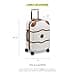 DELSEY PARIS Chatelet Air 2.0 Hardside Luggage with Spinner Wheels, Chocolate Brown, Carry on 20 Inch - 4