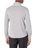 Calvin Klein Camicia da uomo Extreme Slim Fit Stain Shield, Grigio chiaro, S - 3