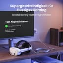 KIWI design Link-Kabel mit Ladefunktion 5M Kompatibel mit Meta Quest 3s Quest 3 Quest 2/Pro/Pico 4 und PC/SteamVR, USB 3.0 zu USB C mit 5 Gbps High-Speed für Erweitertes Gameplay - 4