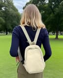 HAUMAUH Mochila Mujer Backpack Pequeña | Ligeras Bandolera Casual (21x30x11cm) Hombre | Viaje, Deportivas,Trabajo, Compras, Universidad & Uso diario (Caqui) - 6