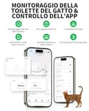 PETKIT Pura Max 2 Lettiera Gatto Autopulente, Lettiera Automatica per Gatti,Capacità Massima 76L,XSecure,Antiodore,Controllo APP per Più Gatti(Non Contiene Spray Deodorante) - 6