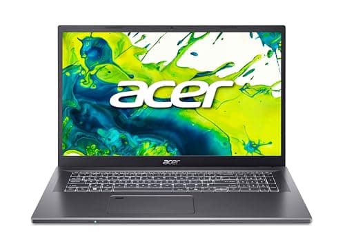 Acer Aspire 17 (A17-51GM-70LZ) Laptop, 17.3-Inch FHD IPS Display, Intel Core 7 150U, 16 GB RAM, 1 TB SSD, NVIDIA Geforce RTX 2050, Windows 11, QWERTZ Keyboard, Grey