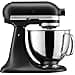 KitchenAid Artisan Food Processor Tilting Food Processor Dough Kneading Machine with 3 Accessories and Stainless Steel Bowl 4.8 L Matt Black - 1