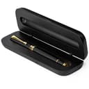 Wordsworth and Black Rollerball Pen - Atemberaubender Luxus-Stift aus Bambus Schwarzholz, Goldfinish, nachfüllbar, Geschenkset für Männer & Frauen, Tinte, Bürobedarf - 1