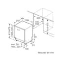 LAVE-VAISSELLE TOUT INTÉGRABLE 14 COUVERTS 40dB CLASSE B TIROIR ZÉOLITH - 4