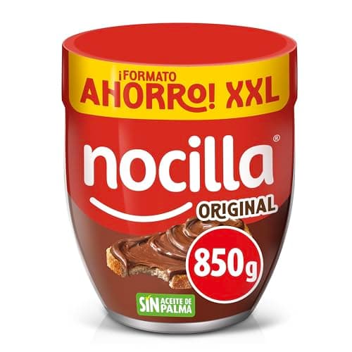 Nocilla, Original, Crema al Cacao y Leche con Avellanas, sin Aceite de Palma - Formato Ahorro - 850g
