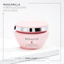 Kérastase Genesis, Mascarilla Anticaída, Tratamiento Fortificante, Reduce el Riesgo de Caída, Enriquecida con Edelweiss y Raíz de Jengibre, Para Pelo Frágil o Debilitado, Masque Reconstituant, 200 ml - 2