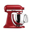 KitchenAid Batidora amasadora - Artisan - Robot de Cocina con Cabezal Inclinable - Amasadora con 3 Accesorios - Batidora de repostería con Bol de Acero Inoxidable - 4,8 L - Rojo - 1