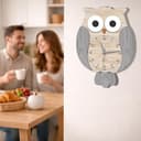 DEKORI | Orologio da Cucina | Nessun Ticchettio Preciso e Silenzioso | Orologio da Parete Moderni | Orologio Legno | Originale - 4