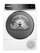 Bosch WQB246D41 Serie 8, Wärmepumpentrockner 9kg, Silent Dry - Extrem leise, Schneller getrocknete Wäsche, Auto Dry, Selbstreinigender Kondensator, Trommelinnenbeleuchtung, Home Connect, Weiß - 1