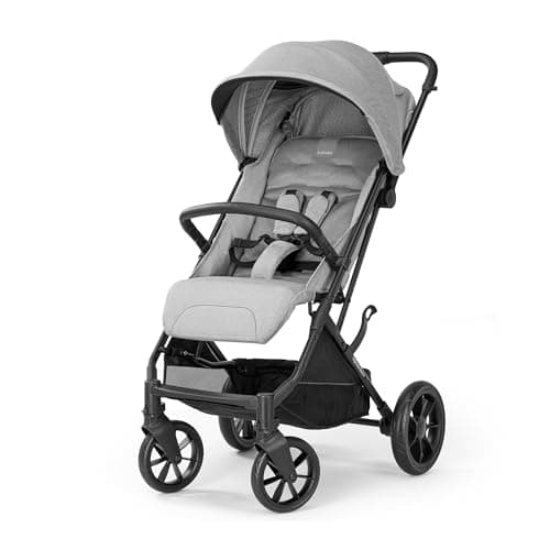 Inglesina Zenit Passeggino, Grigio, Compatto, Adatto fino a 22kg, Ruote con Sospensioni, Seduta Ampia, Esclusiva Amazon