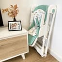 Twinly - Trona bebé Evolutiva Hamaca columpio multifunción Movity PRO con arco de Juguetes - Plegable y ajustable con Reductor Arnés 5 puntos y Bandeja extraíble - 0m+ a 15kg (Menta, Movity Pro) - 8