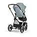 CYBEX Gold EOS Lux 2-in-1 Stormy Blue Pushchair Travel System From Birth to 22kg (approx. 4 Years) - 6