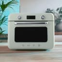 SMEG COF01 Forno combinato da banco - Multifunzione Grill, Frittura ad aria, Vapore, Cuocere, Convezione, Sbrinamento e Caldo, 10 Funzioni di Cottura - Made In Italy (Verde Pastello) - 7