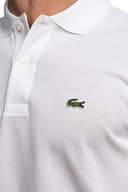 Lacoste, polo da uomo Classic Fit L1212 bianco XXL - 5