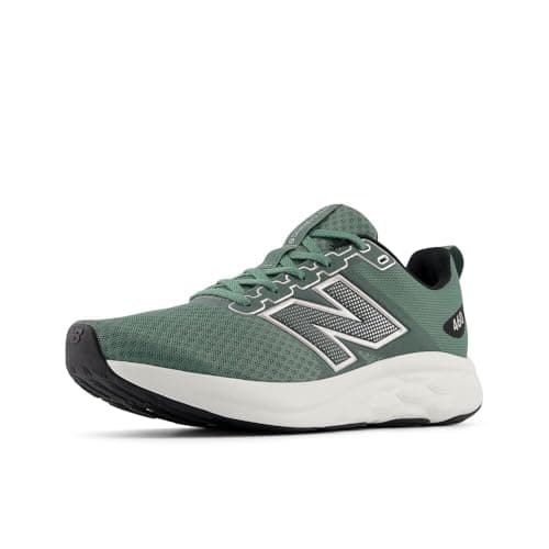 New Balance Men's 460 V4 Running Shoe, Dark Juniper/Black/Silver Metalic, 8.5 UK