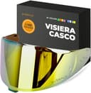Everalo Visiera Compatibile con Shoei Nxr 2 - Z8 - Xspr Pro - X15 - Cwr F2 (Oro Cromo) - 1